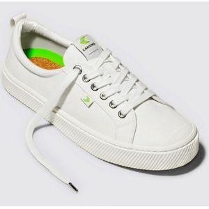 Women's Size 8 CARIUMA Unisex OCA Low Off-White Canvas Sneaker